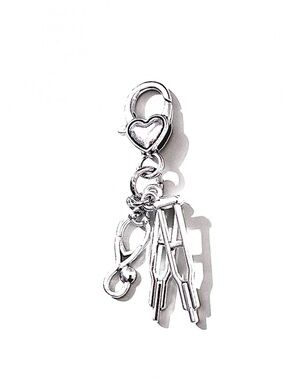 Orthopedic Nurse Charm Lobster Clasp Clip On Keychain Bag Charm Badge Charm